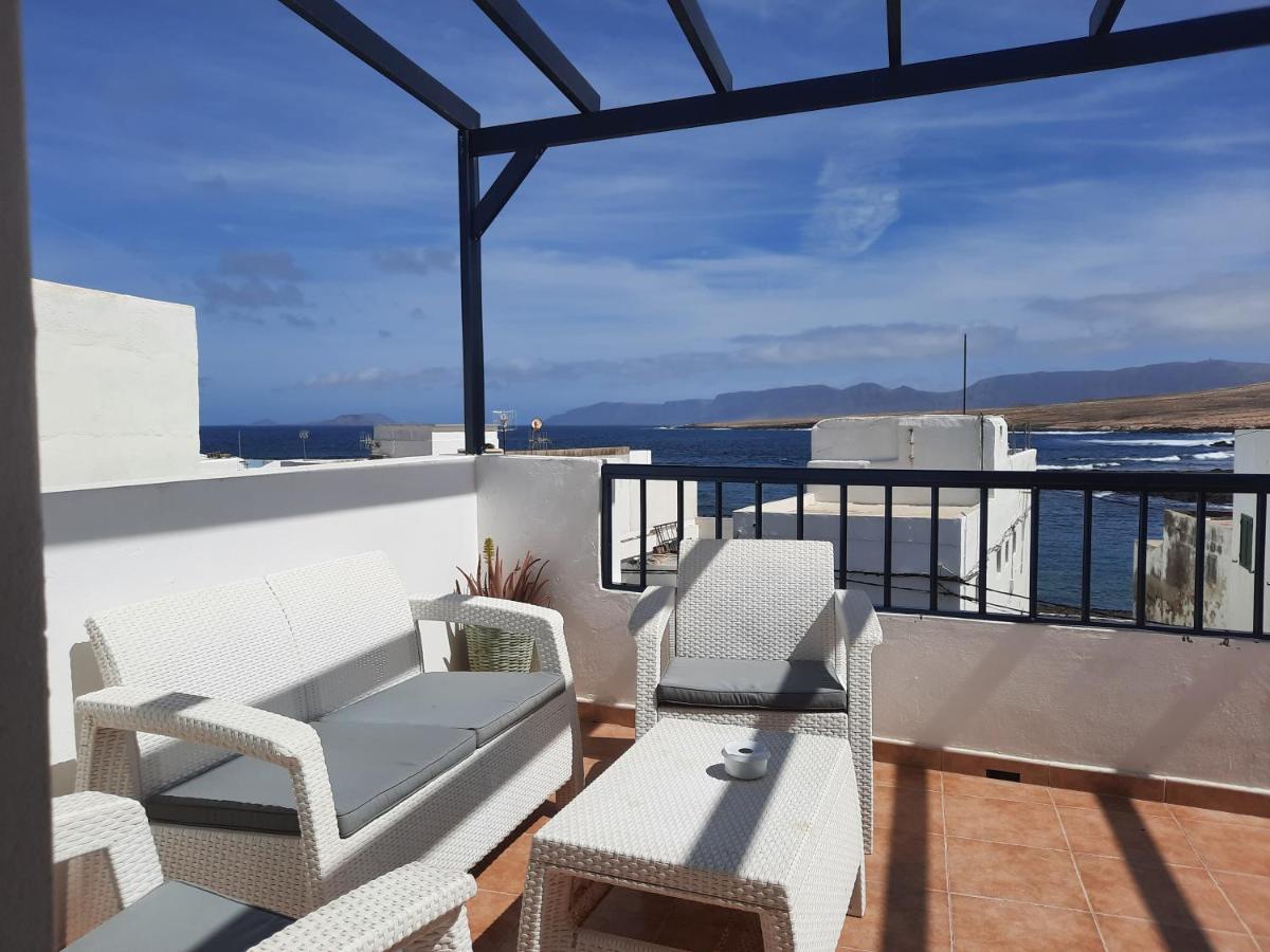 Gran Terraza Con Muy Bonitas Vistas Daire Caleta de Caballo Dış mekan fotoğraf